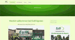 Desktop Screenshot of eum-agrotec.de